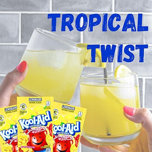 Miniatura 6 de Kool Aid - Paquetes individuales  Paquete variado de 8 sabores (3 de cada sabor, total de 24 paquetes)  Kool Aid individuales, paquetes de mezcla