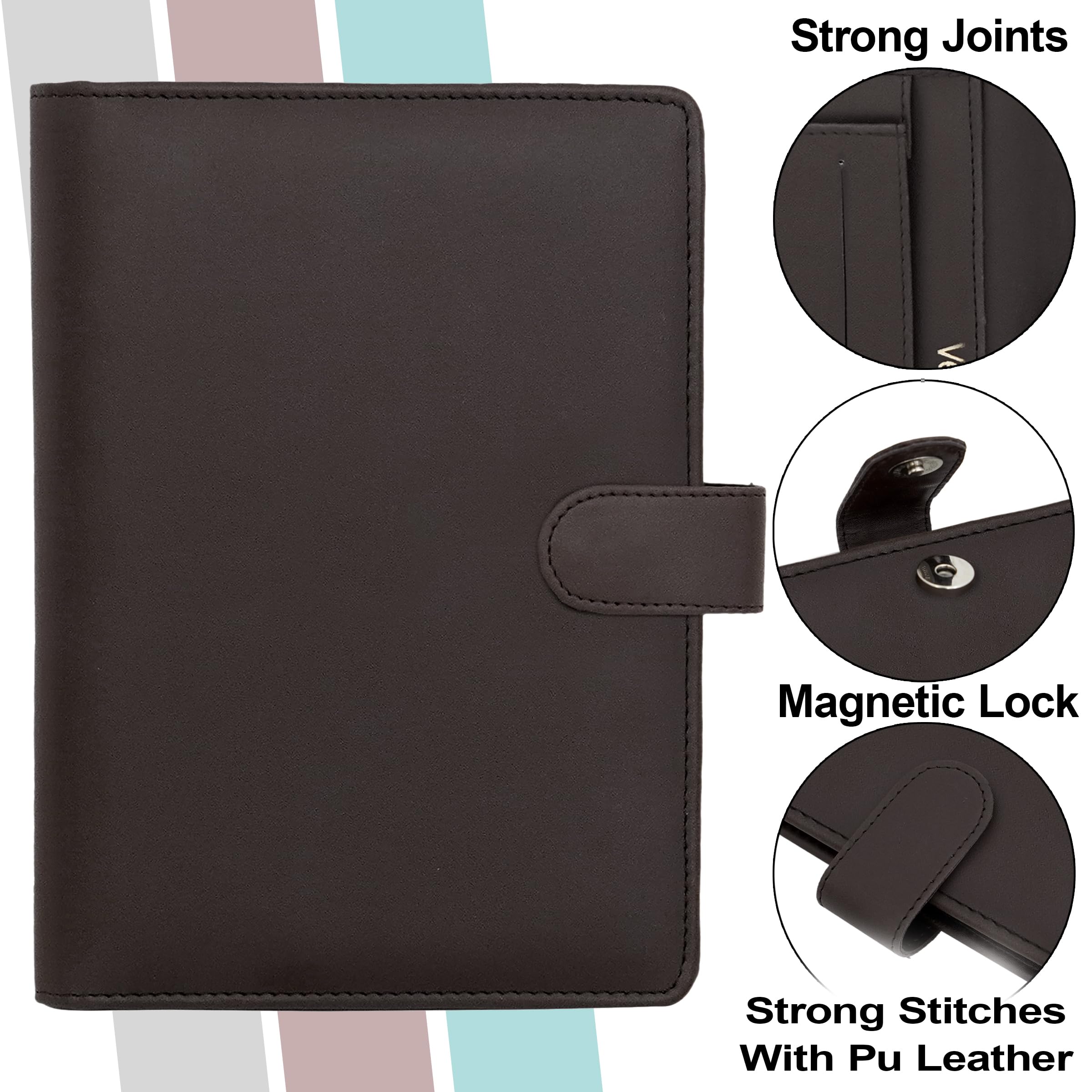 Storite Car Document Holder Owner Manual (Dark Brown) 1