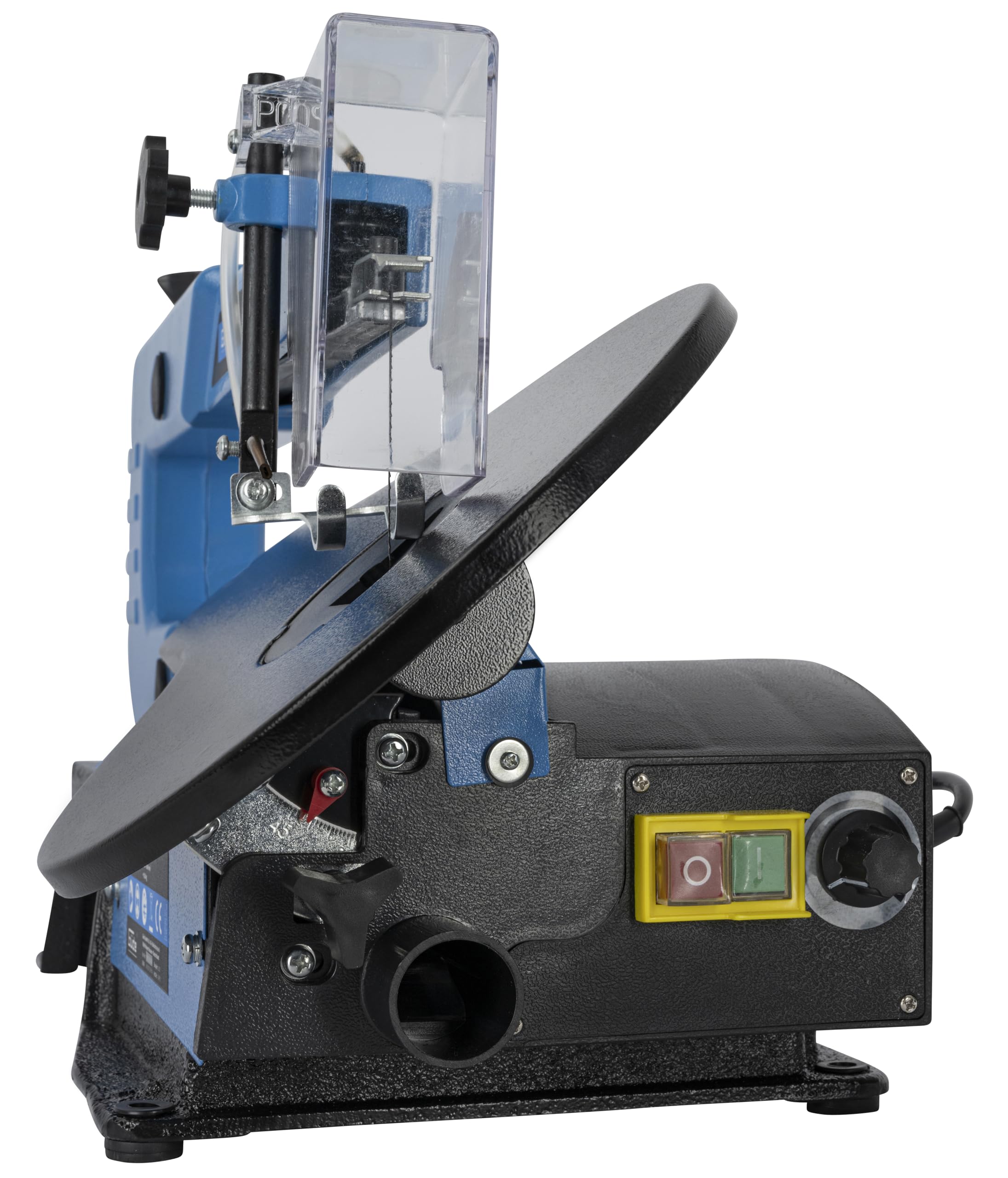 Güde - 54992 GDS 16 E - Seghetto alternativo 120 W, altezza massima di taglio 50 mm, lama 133 mm, profondità del tavolo