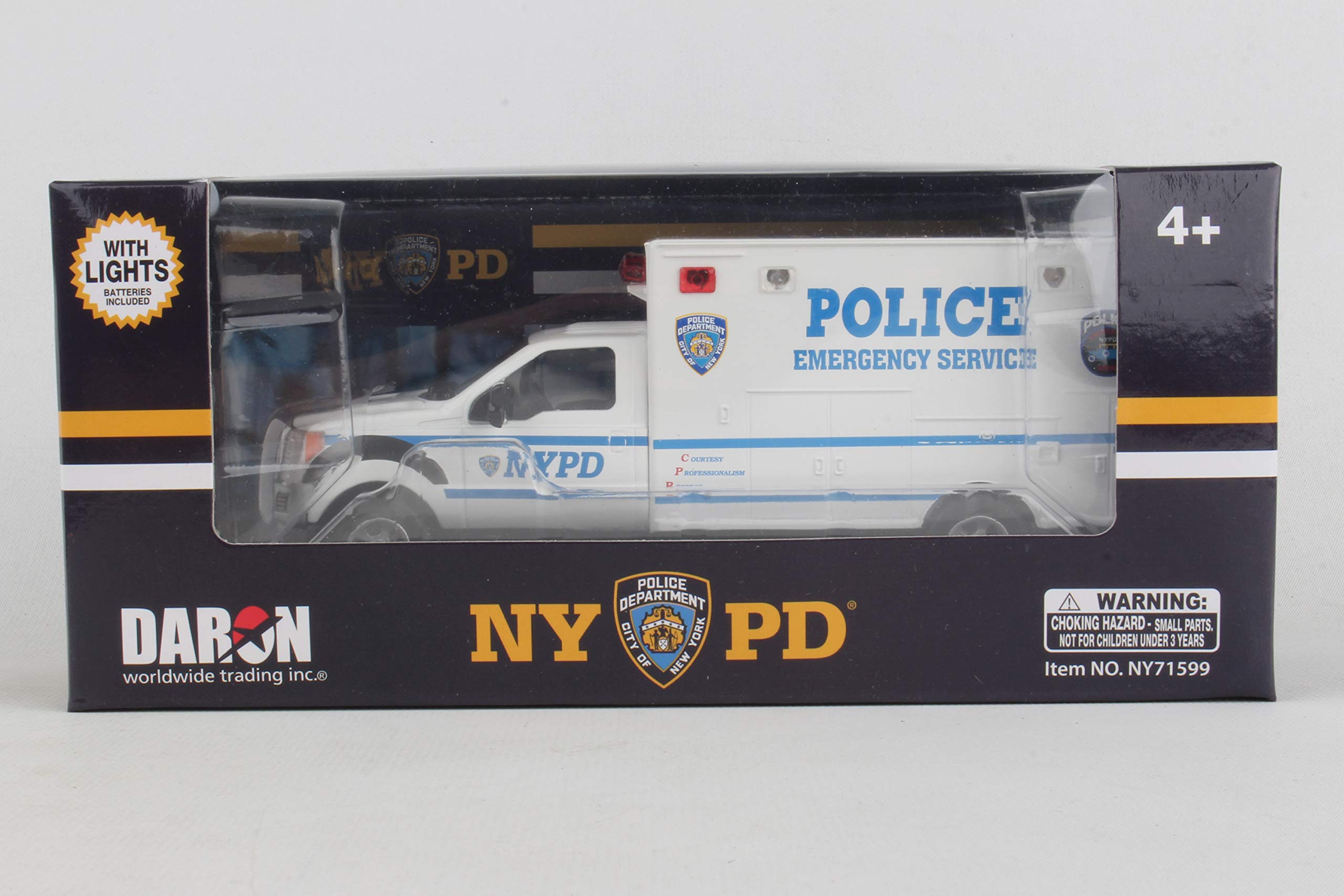 Daron NYPD Emergency Service Unit with Lights & Sounds NY71599