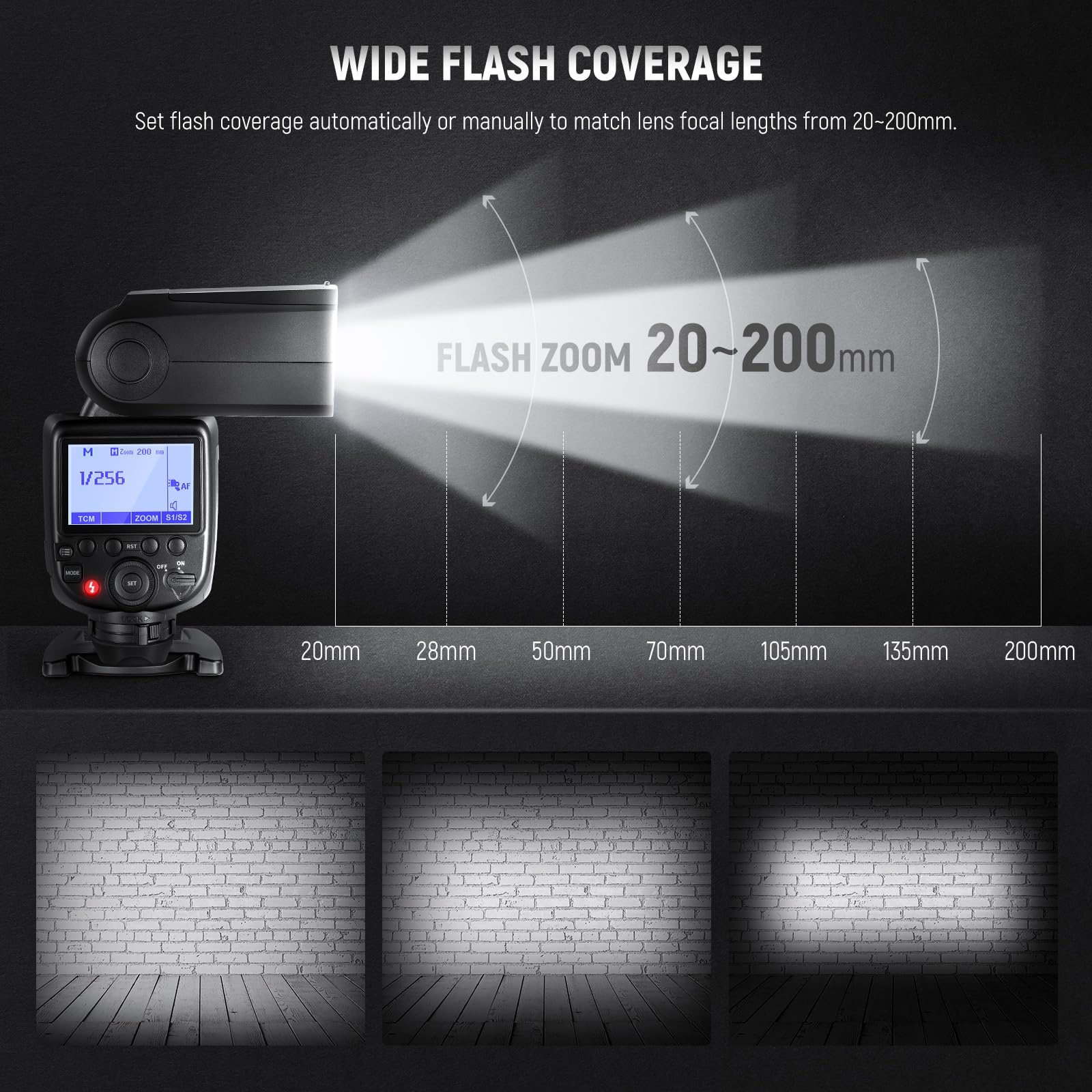 Neewer NW700-N TTL Flash Speedlite kompatybilny z aparatami Nikon DSLR, szybka synchronizacja 1/8000s, wyjście 1/1-1/256, funkcja TCM, 230 pełna moc Flash, szybki recykling 0,1-2,7 s, baterie nie są