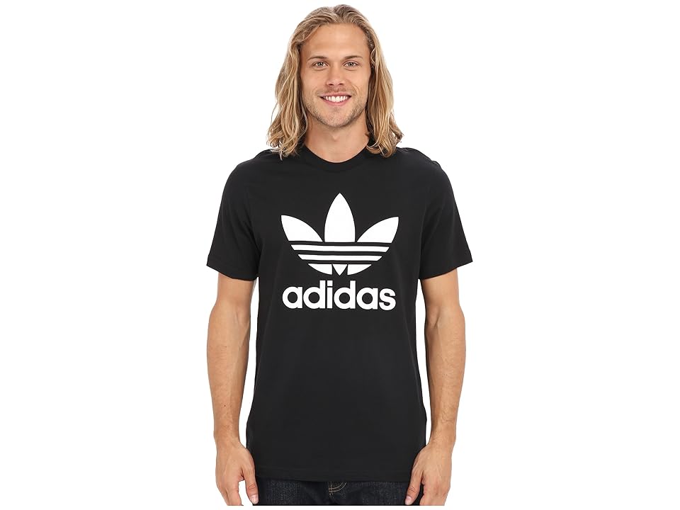 

adidas Originals Originals Trefoil Tee (Black/White) Men's T Shirt
