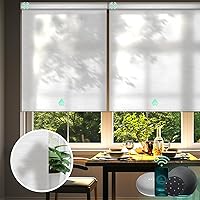 Vista 21 de Yoolax Persianas Motorizadas con Control Remoto, Persianas Inteligentes de Filtrado de Luz que Funcionan con Alexa Google Home, Cortinas Enrollables