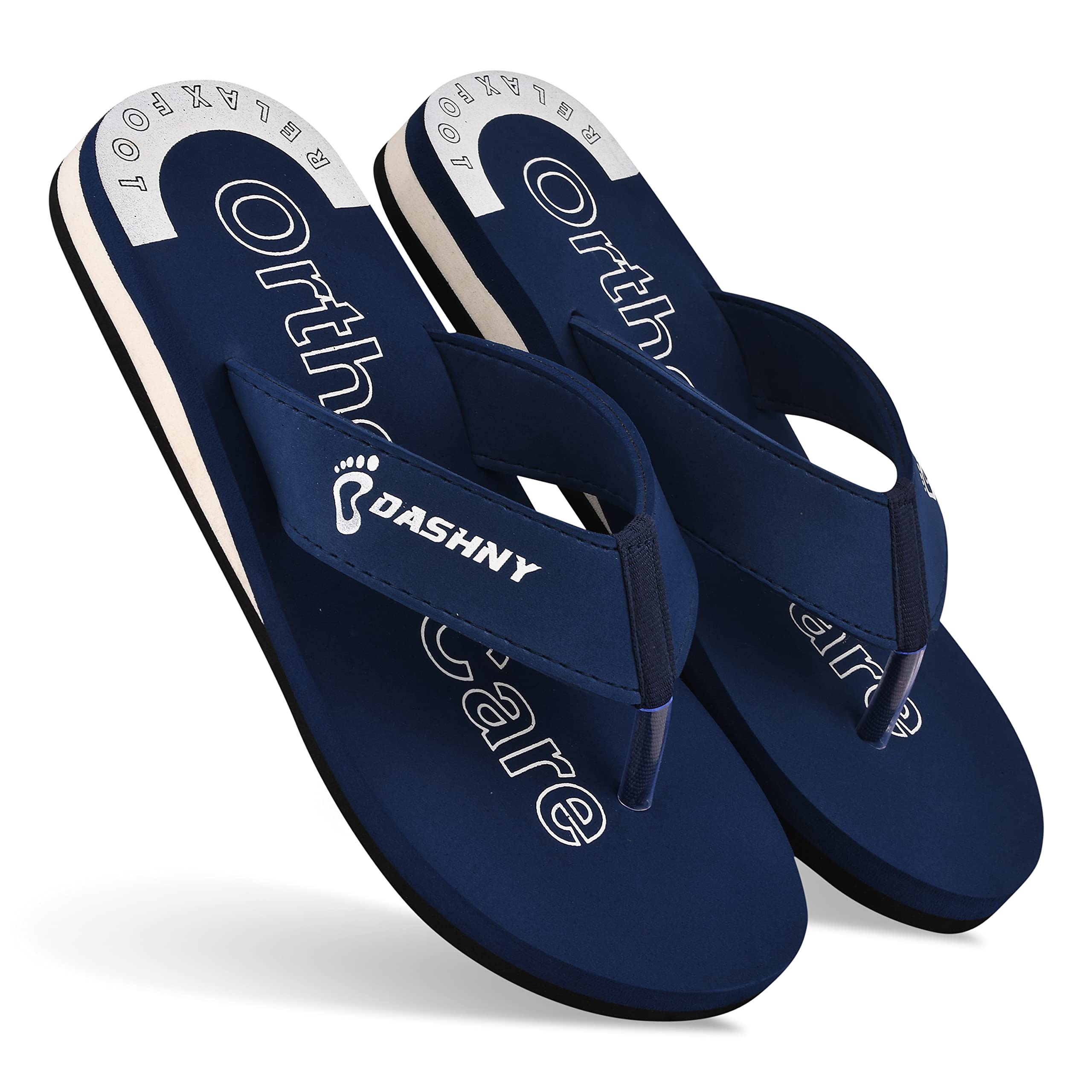 Ortho-Cure Men's Orthopedic Slippers | Soft Cushion Flip-Flops for Foot Pain Relief | Comfortable Chappals |-image-15
