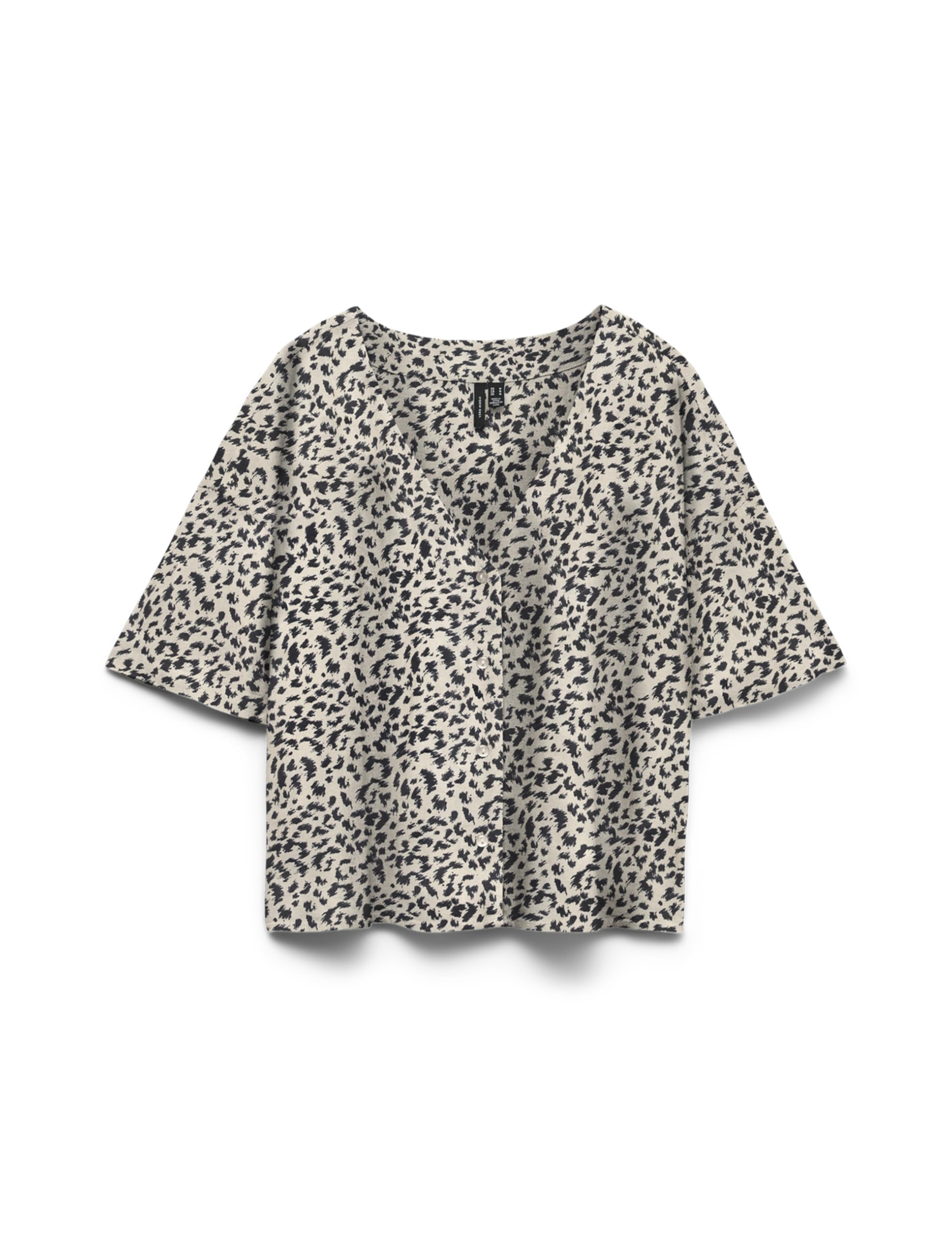 Vmmymilo 2/4 V-Neck Shirt WVN Noos