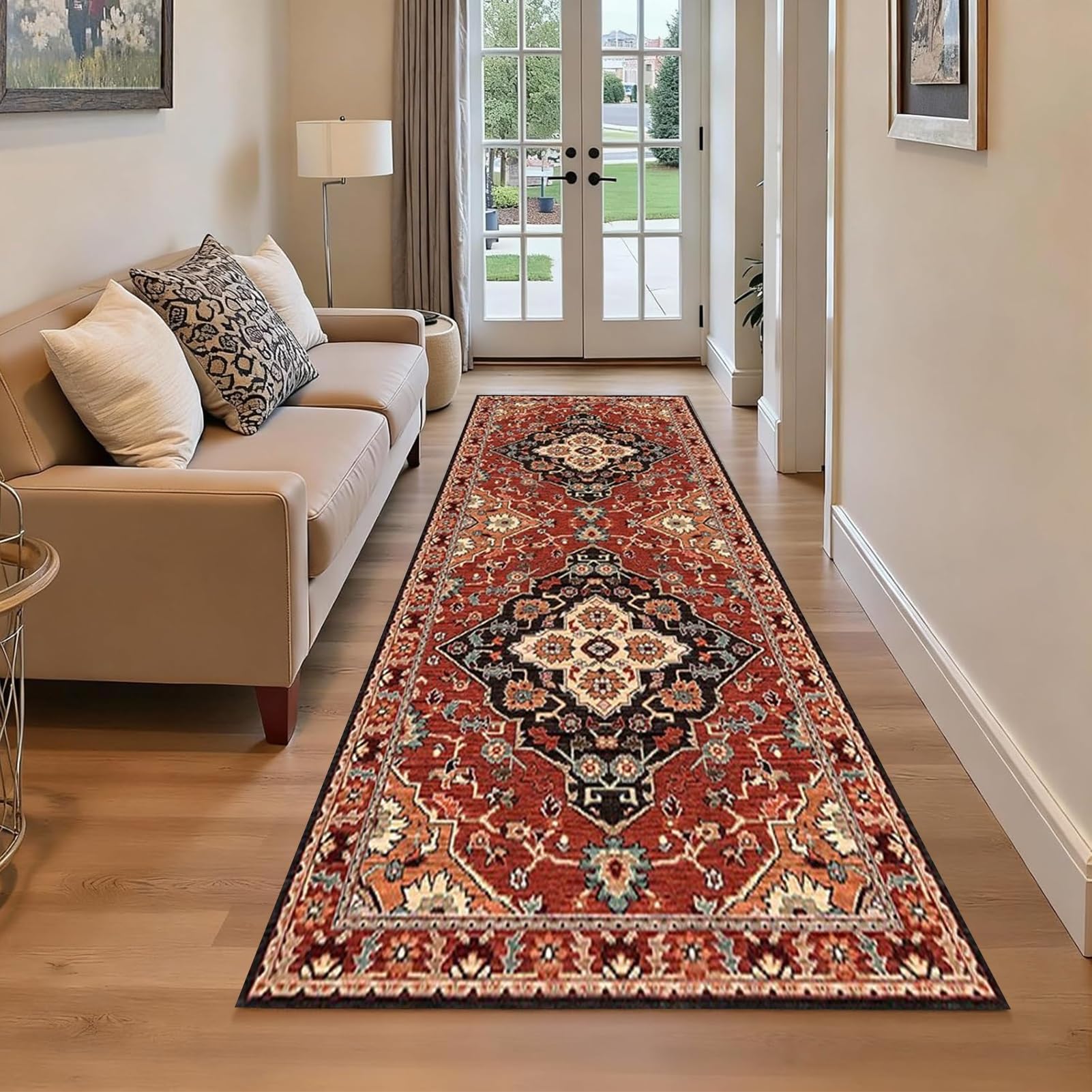 Tapis de cuisine lavable haut de gamme résistant aux taches de couloir