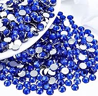 Vista 11 de 3000 PIEZAS SS16 de 4 mm de Resina Diamantes de Imitación de Parte Trasera Plana, Diamantes de Imitación de Esmeralda/Verde Oscuro para Uñas, Vasos