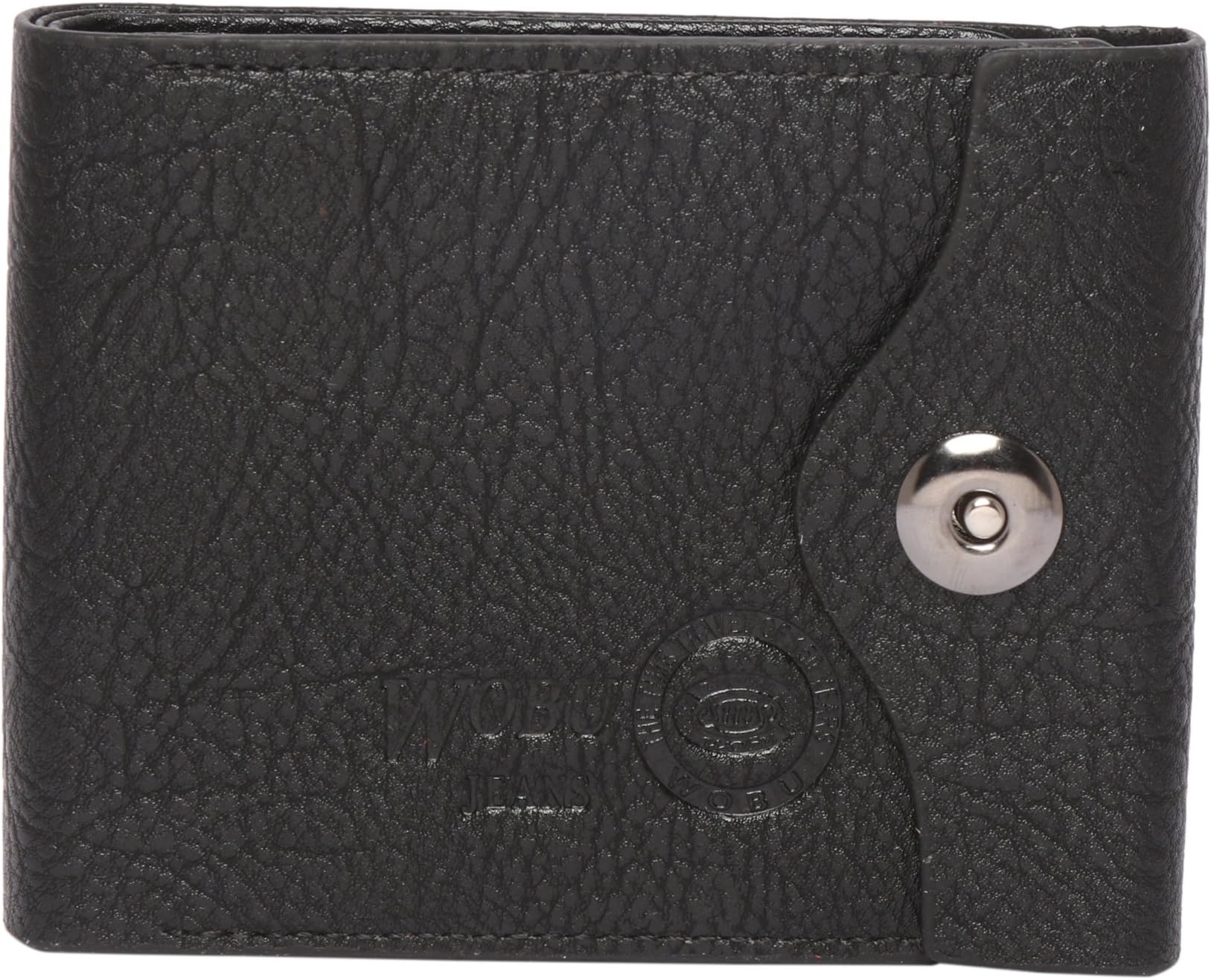 MS RETAILBlack Color Bifold PU Leather Wallet Clutch Short Purse Card Holder for Men