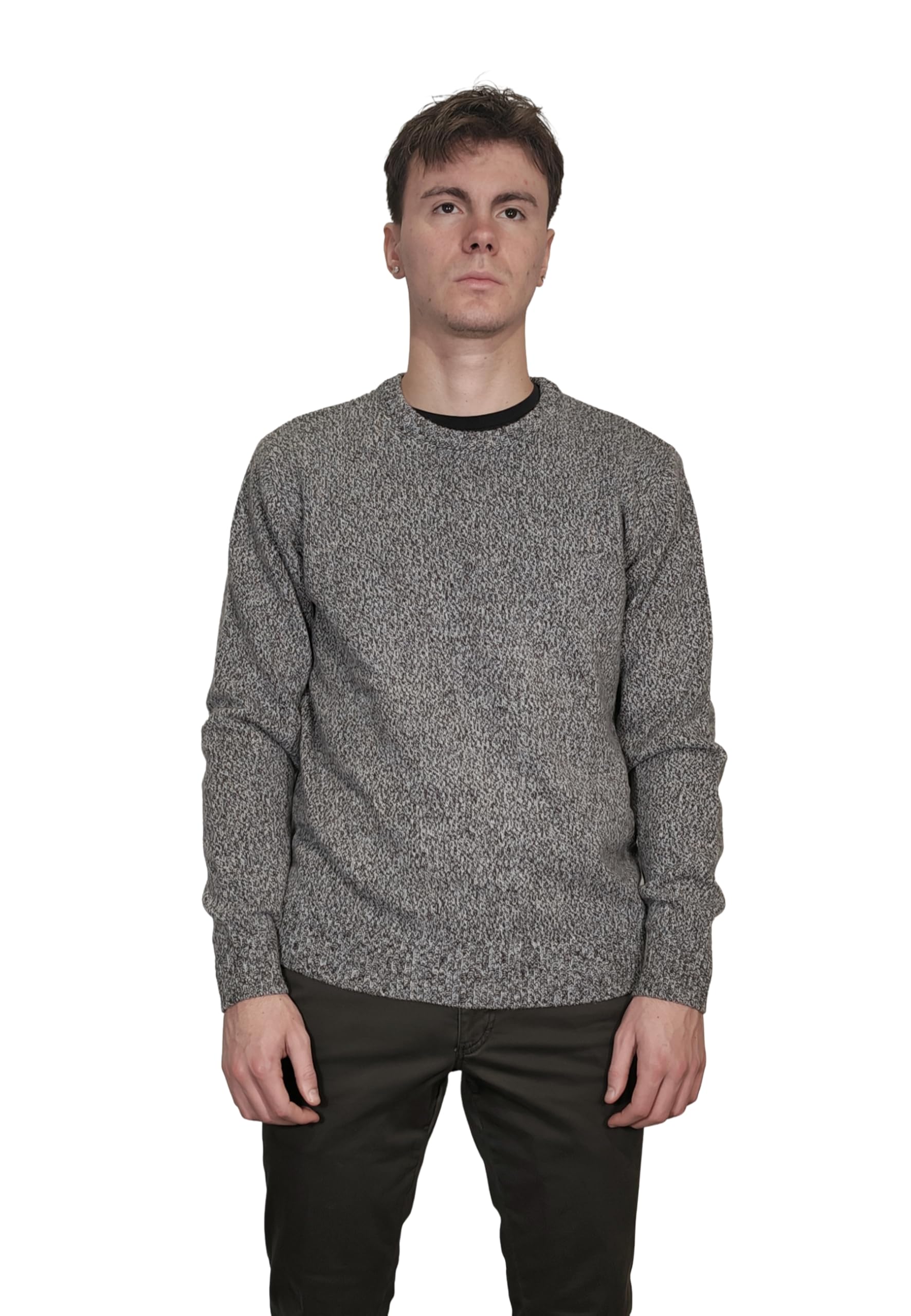 Maglia Uomo in Lana Lavorazione Mouline Art. 3220/80