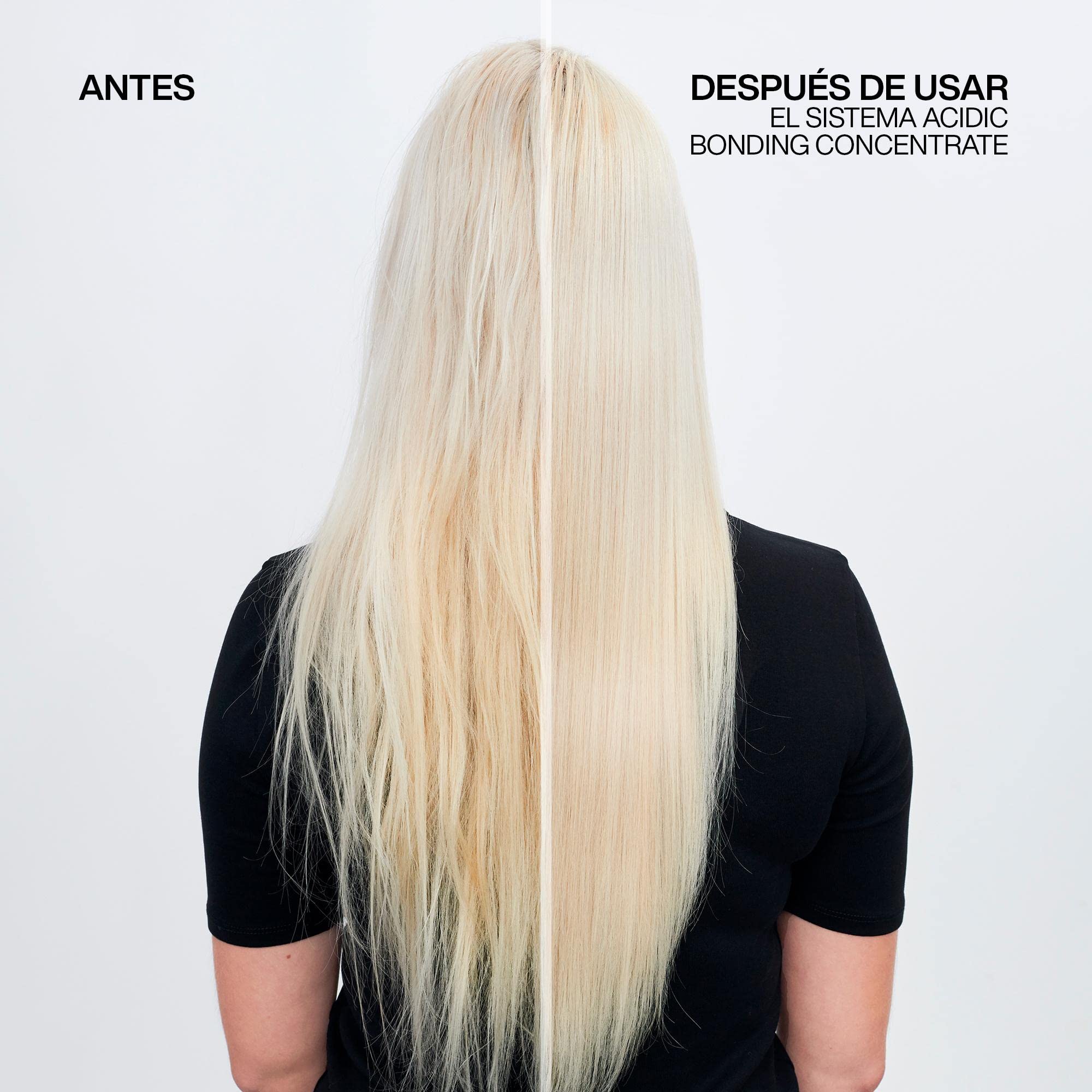 Redken, Pack Champú + Acondicionador para Fortalecer todo tipo de Cabellos, Sin Sulfatos, Acidic Bonding Concentrate, 300 ml + 300 ml