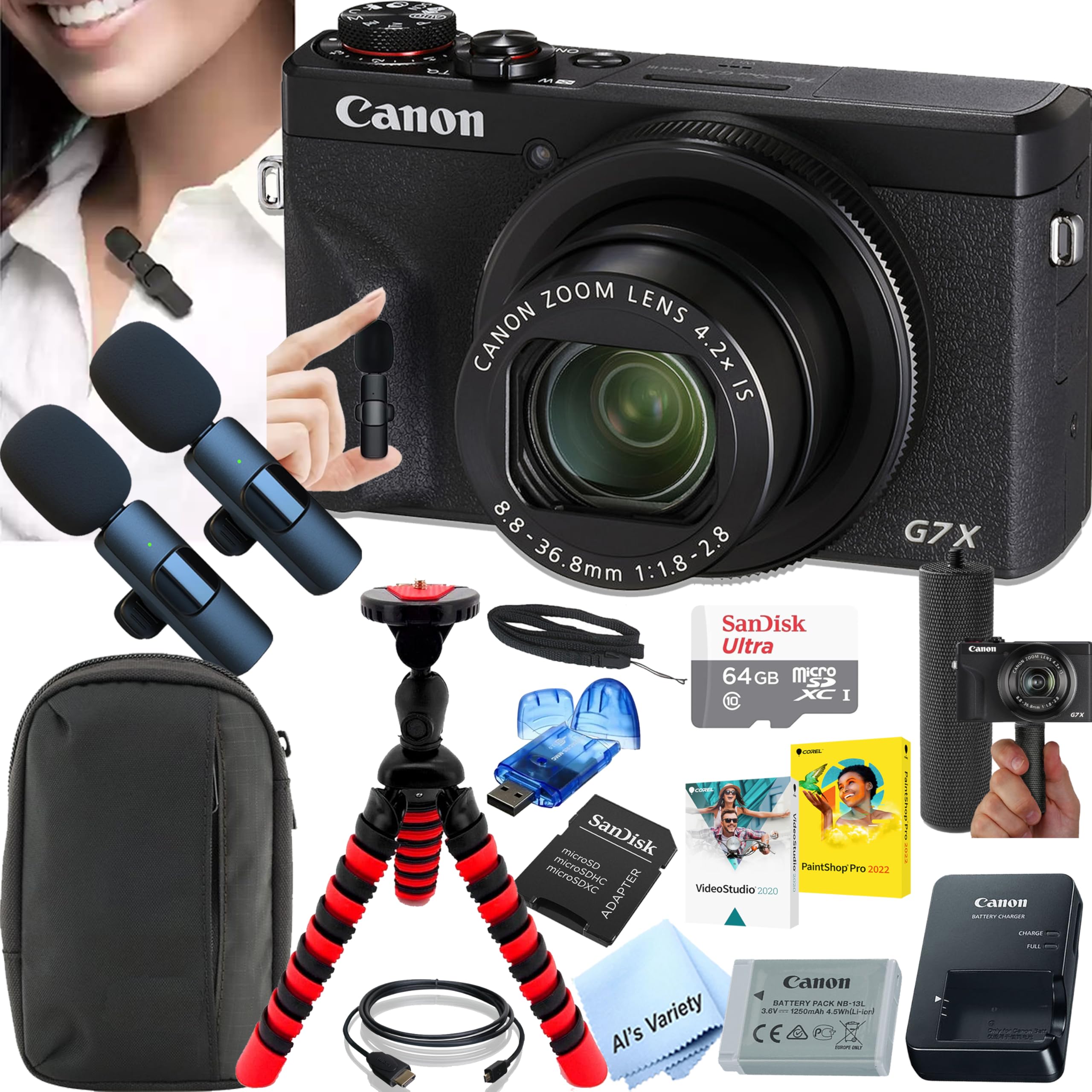 Amazon.com : Canon PowerShot G7 X Mark III Digital Camera, Video