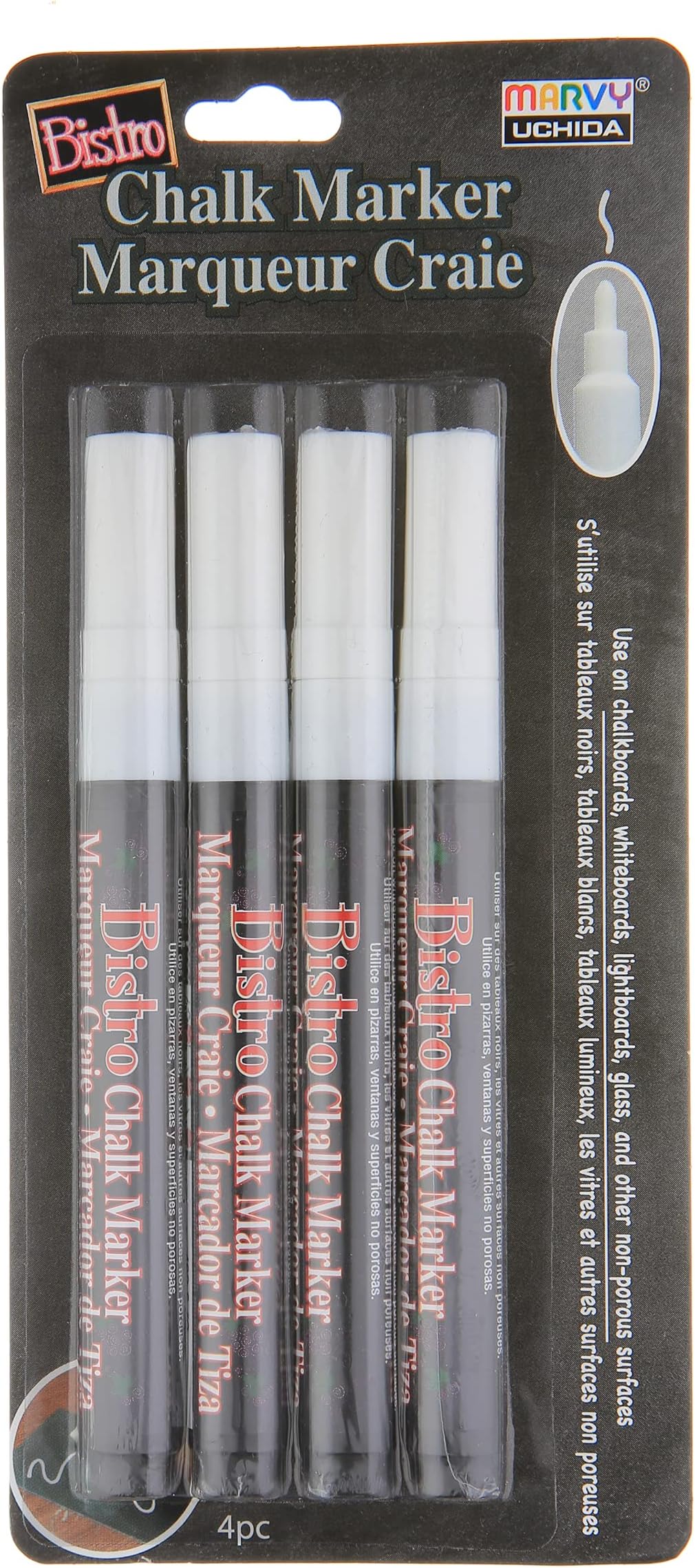 Uchida Bistro Chalk Marker Fine Set W 4pc