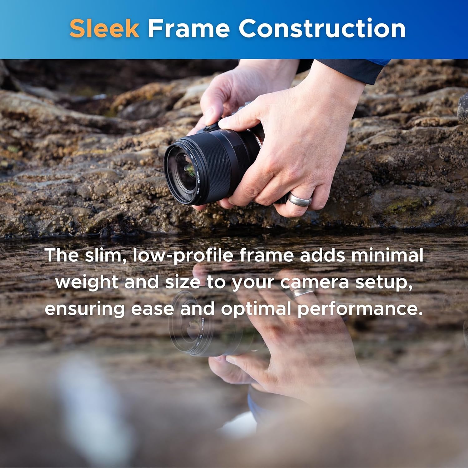 Hoya NXT Plus 58mm UV Filter — Schott B270 Clear Glass with 10-Layer HMC Multi-Coating for 98% Light Transmission, Waterproof Top-Coat, Aluminum Frame - Camera Lens Filter for Sharp, Clear Images