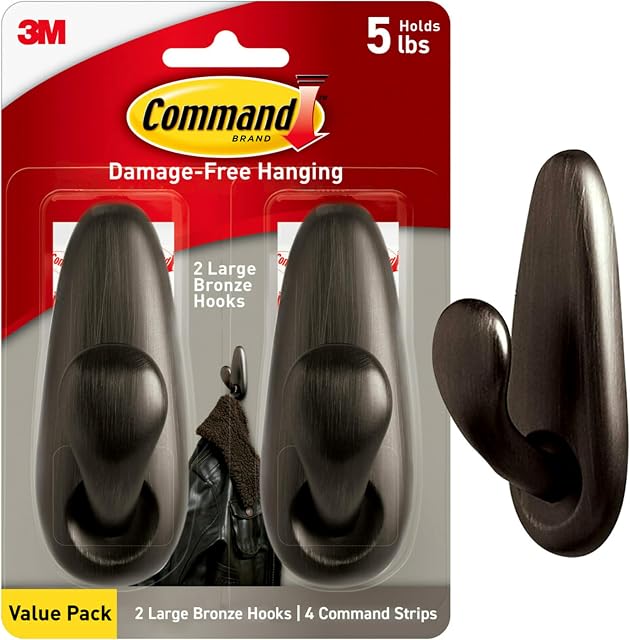 Command Damage Free Classic Large Metal Hooks