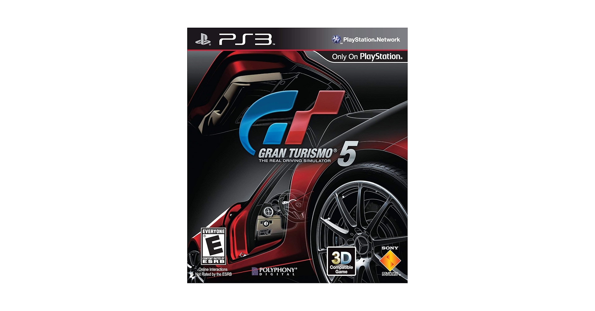 PlayStation3 GRAN TURISMO 5 RACING PACK ※外箱、ソフト欠品 Amazon | PlayStation3 GRAN TURISMO 5 RACING PACK(PS3専用