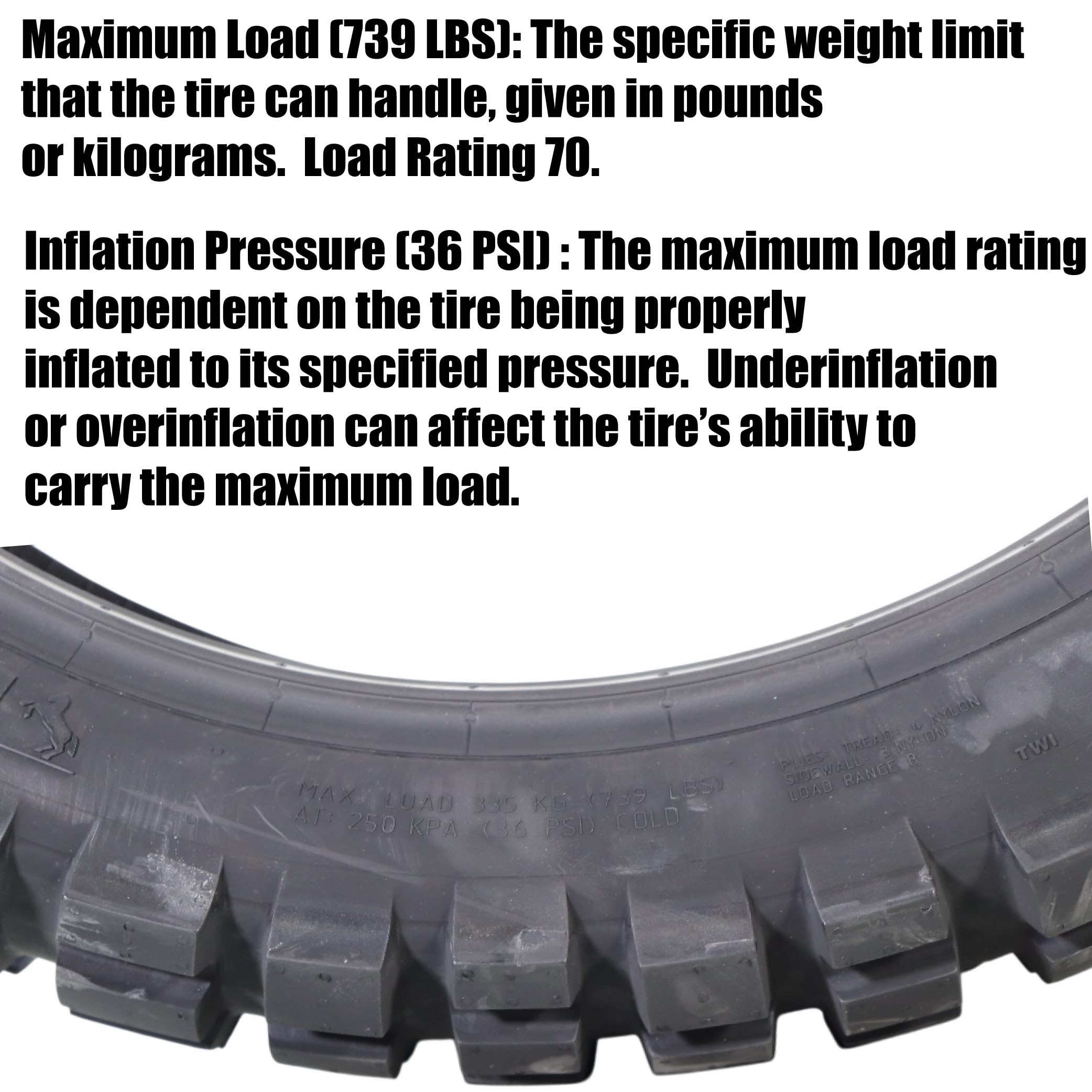 Continental TKC 80 Twinduro 70R TL M+S Off-road Rear Tire 140/80