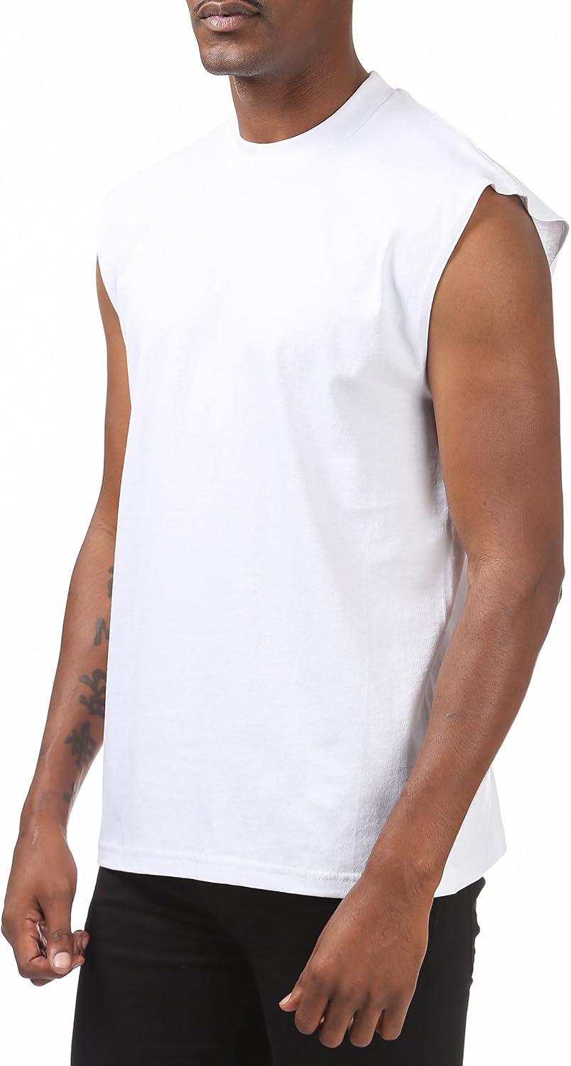 Pro Club Men's Heavyweight Sleeveless Muscle T-Shirt