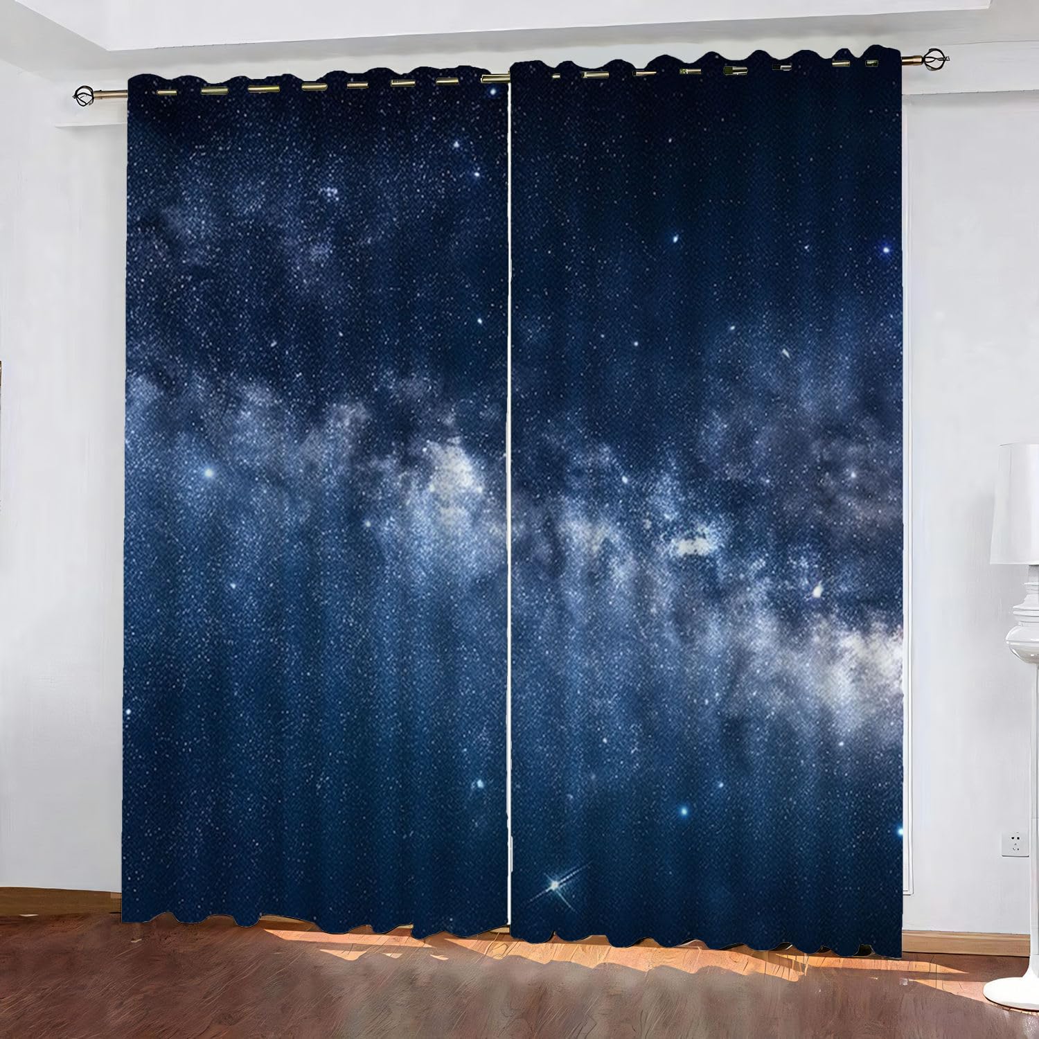 Earth Free 星空カーテン　窓美人　2枚セット Earth Free 星空カーテン 窓美人 2枚セット カーテン 遮光 2枚