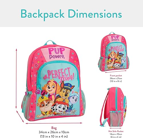 Miniatura 5 de Paw Patrol Mochila infantil Skye Chase Everest, Rosado, Mochilas de mochila