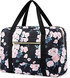 Travel Duffel Bag Foldable Weekender Overnight Bag for Men Women Lightweight Carry on Tote Bag For Spirit Airlines