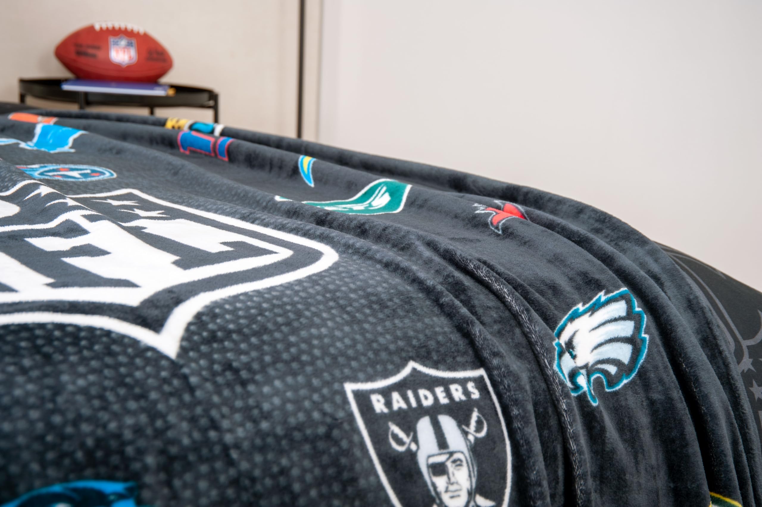 Herding Coperta Wellsoft NFL Teams, 150 x 200 cm, Morbida e Confortevole, Poliestere