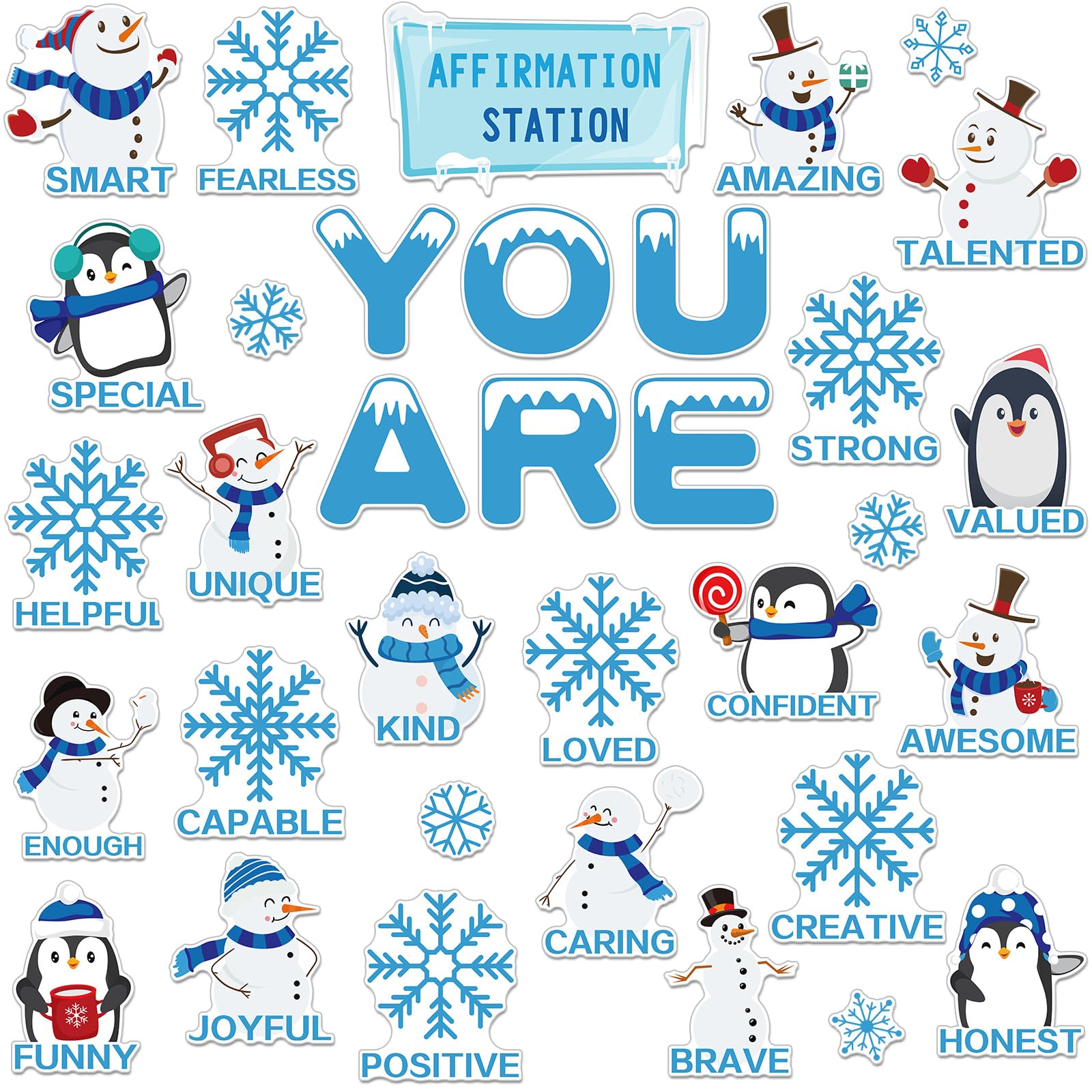 Affiches de motivation salle de classe Frienda : rompez la monotonie avec Noël