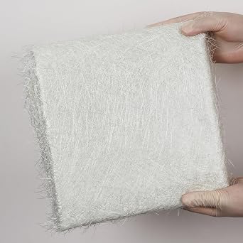 Fiberglass Chopped Strand Mat Cloth, 41 Inches x 3 Yards | 1 oz E-Glass Fiber Mat for Molding, Roofing, Boat & Marine Repair