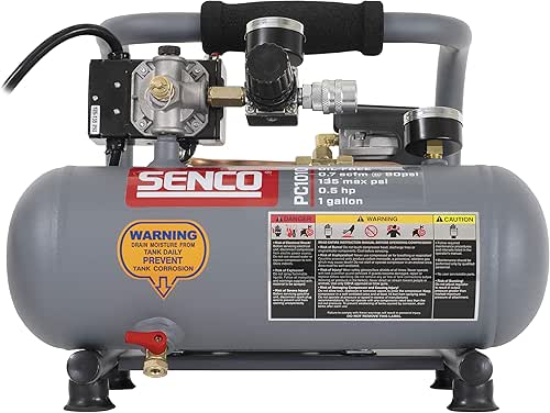 SENCO PC1010 1/2-Horsepower 1-Gallon Finish and Trim Hot Dog Air
