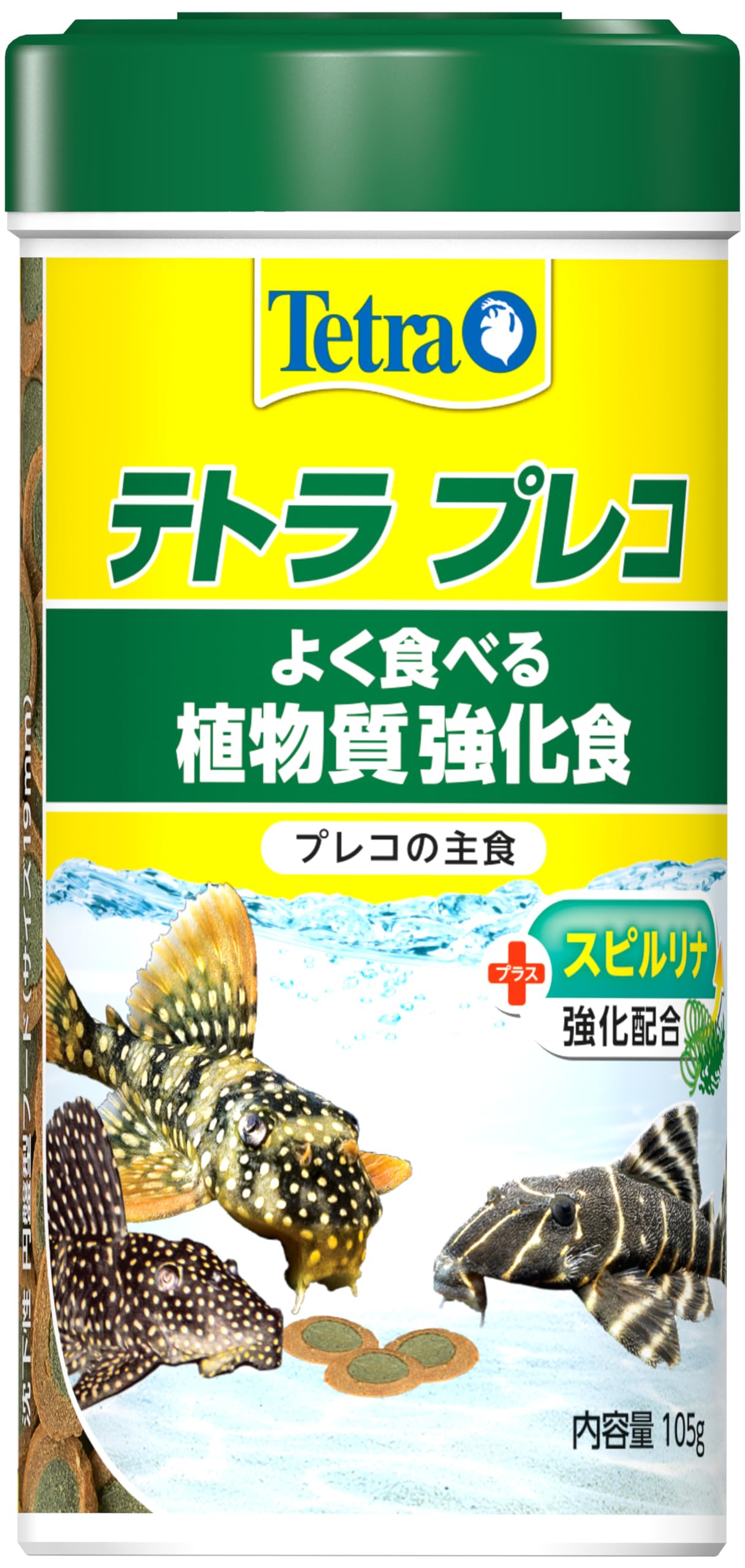 TETRA テトラ　プレコ　餌　235g 3缶　植物質強化食　プレコの主食 Amazon.co.jp: テトラ (Tetra) プレコ 105g プレコの主食 栄養バランス