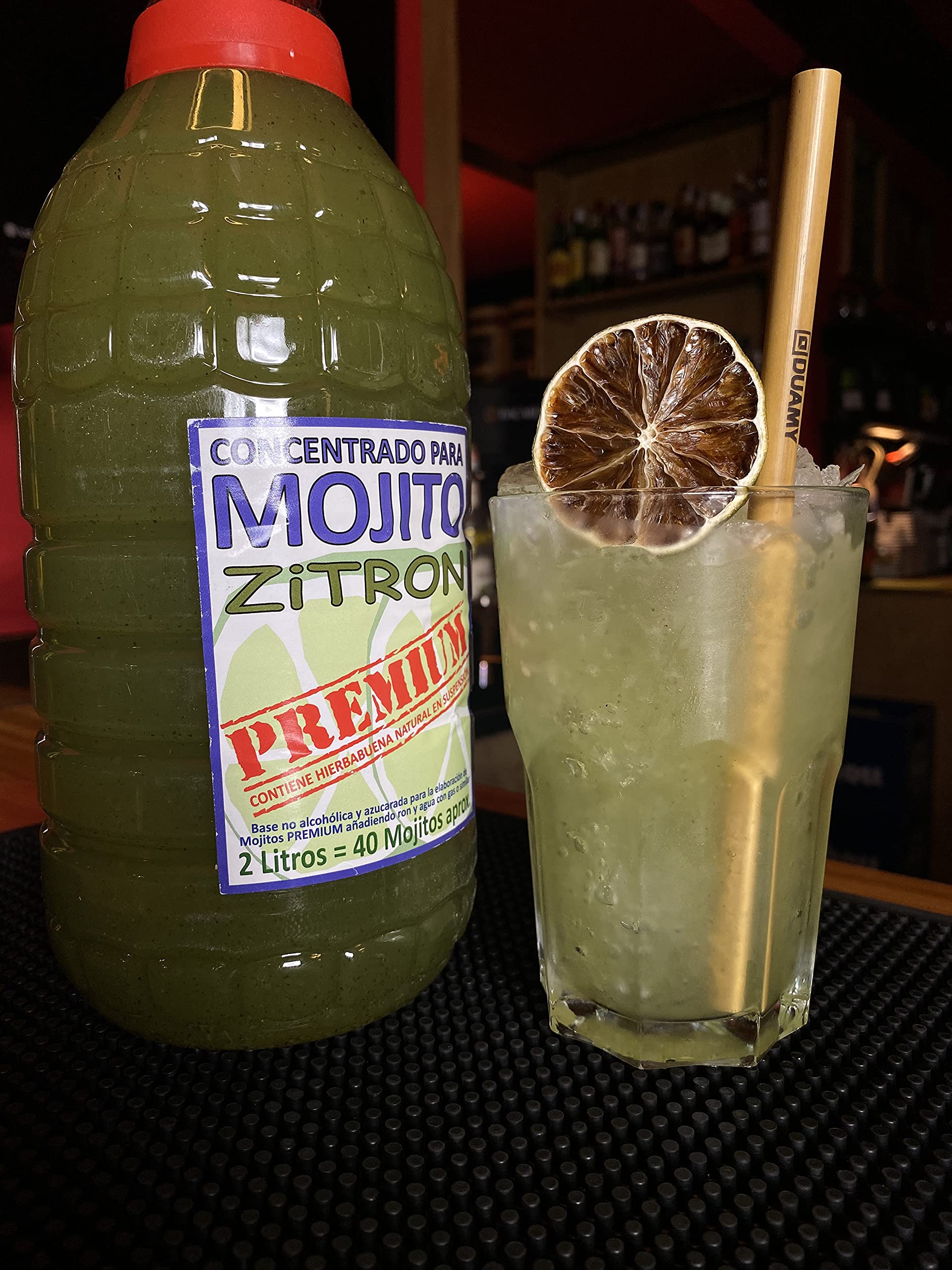 2 LITROS Concetrado de Mojito premium | Preparado para mojito | Mojito preparado - ZITROMAC Soluciones Cítricas