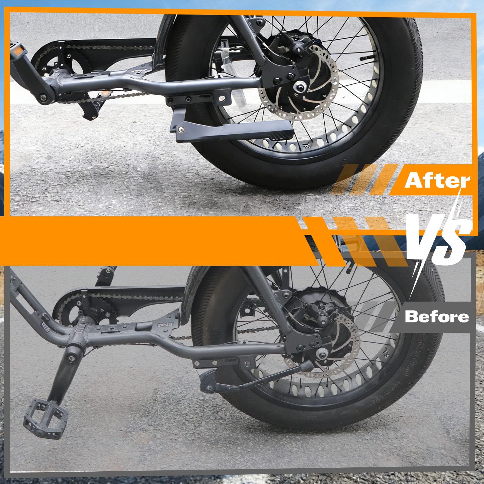 Amazon.com: YIBEICO Thickened Kickstand for Super 73 ZX/Z
