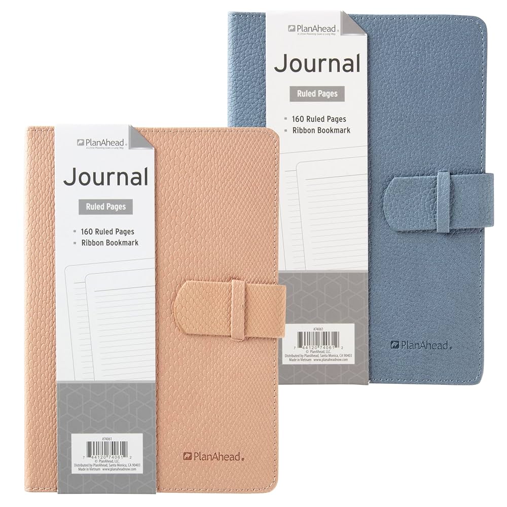 Amazon | プランソフトカバーAheadフェイクレザージャーナル