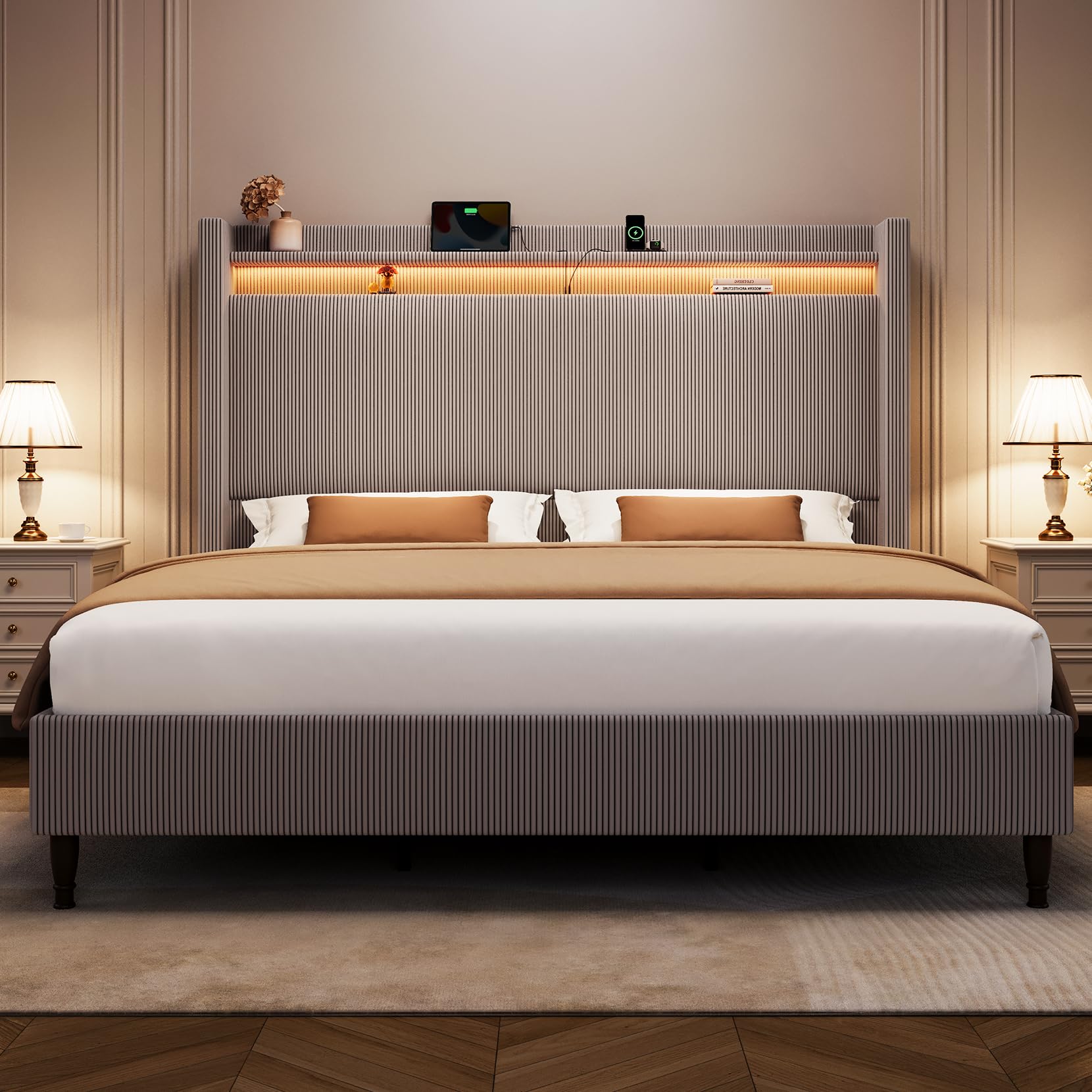 Welzona King Bed Frame