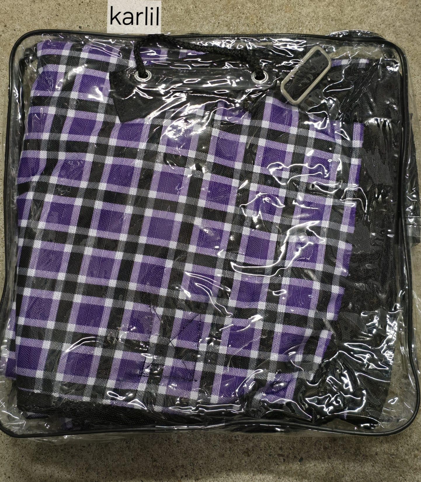 1200 Denier Regendecke Outdoordecke Karo Lila Fleece Lining o Gramm 65 70 75 85 95 100 cm Tysons Minishetty Mini Shetty Minipony (65)