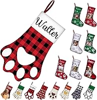Vista 12 de Medias de Navidad para perros personalizadas con foto de nombre, regalos de decoración de calcetines de Navidad personalizados para mascotas