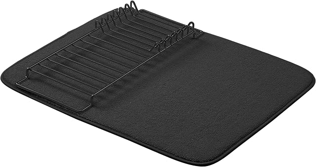 Amazon Basics Drying Rack - 41x46cm / 16x18" - Black/Black