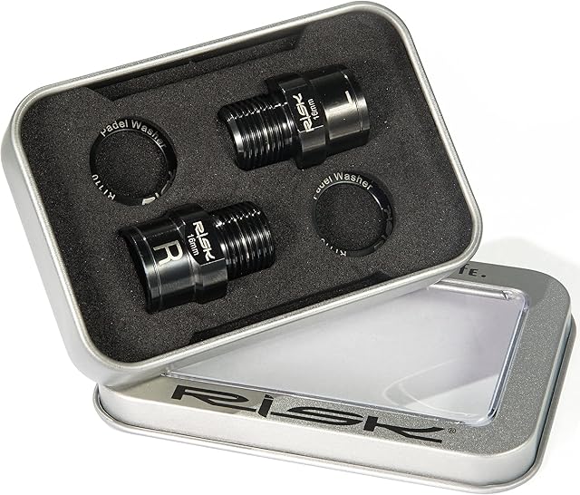 1 Pair Titanium Alloy Bike Pedal Extender 16mm Extended Pedal Spacer for 9/16" Threaded Pedals Bike SPD MT MTB BM