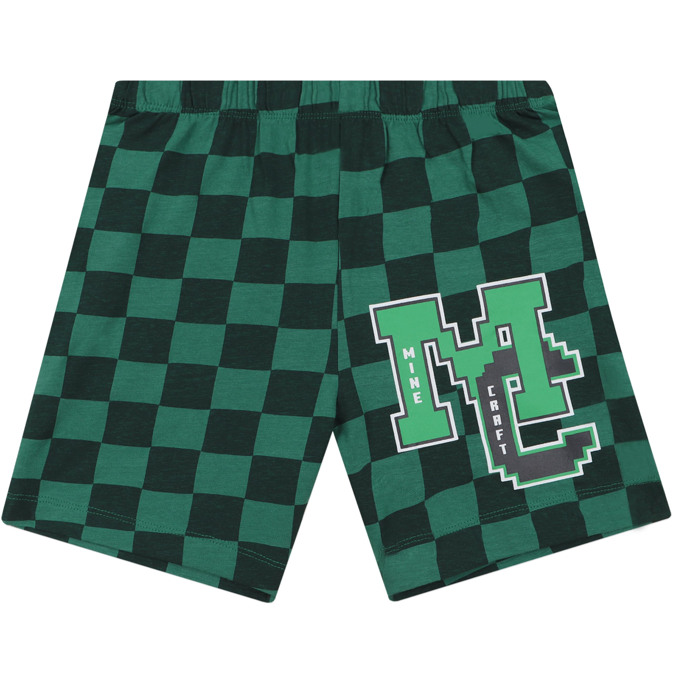 MINECRAFT Pigiama Bambino, Pigiami Ragazzo Creeper, Pigiama Bambino Manica Corta