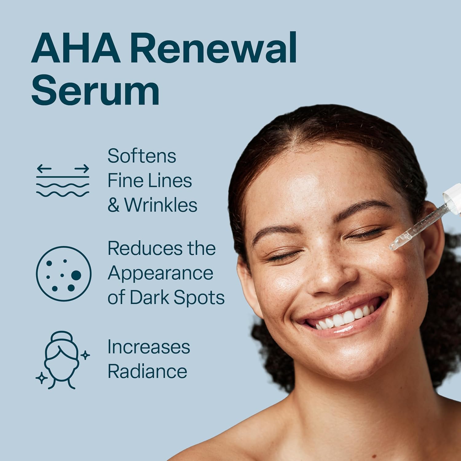 QRxLabs 15% Glycolic Acid Face Serum - Brightening Serum & Dark Spot Corrector - Gentle Face Exfoliator - Anti-Aging Skin Care for Fine Lines & Wrinkles - 1 Fl Oz - Image 2