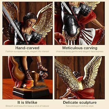 Amazon.co.jp: 大天使ミカエルのフィギュア |色付きの大天使