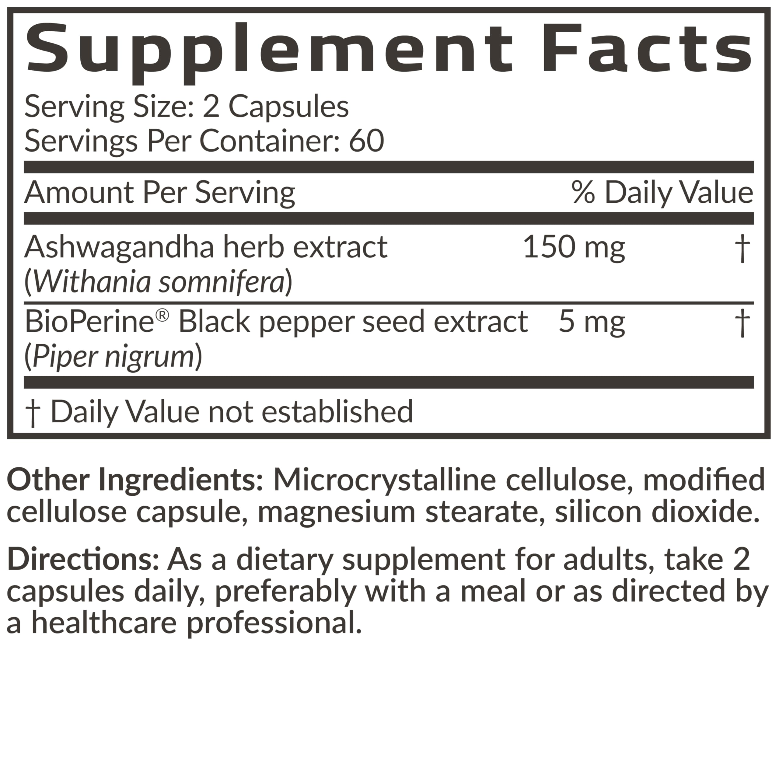 Futurebiotics Ashwagandha Extra Strength Stress & Mood Support 120 Capsules — Amazon image 8
