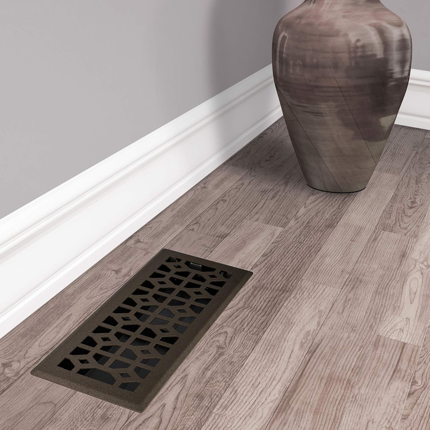 Limited Stock Imperial RG3393 Templar Decorative Floor Register, 4x12 Inch, Bronze Age, 5 Count Flash Sale Buy 1 get 1 Imperial RG3393 Templar Decorative Floor Register, 4x12 Inch, Bronze Age, 5 Count