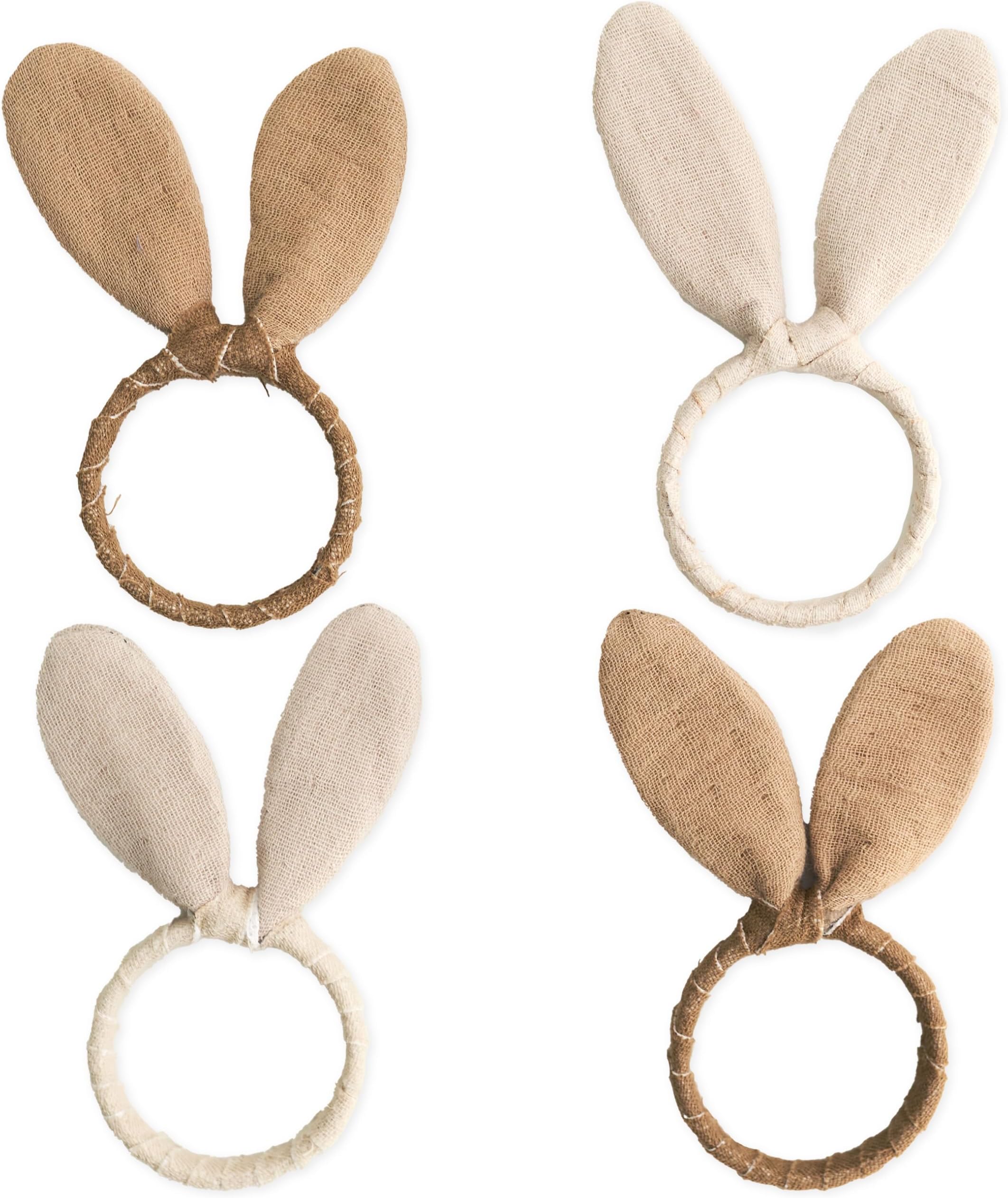 Serviettenringe Holz Rustikal - 12 Stück Set Für Tischdeko