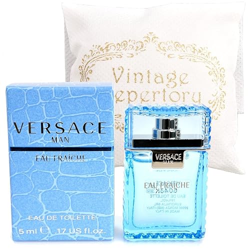 Original Versace Man Eau Fraiche EDT 5ml Miniature Bottle
