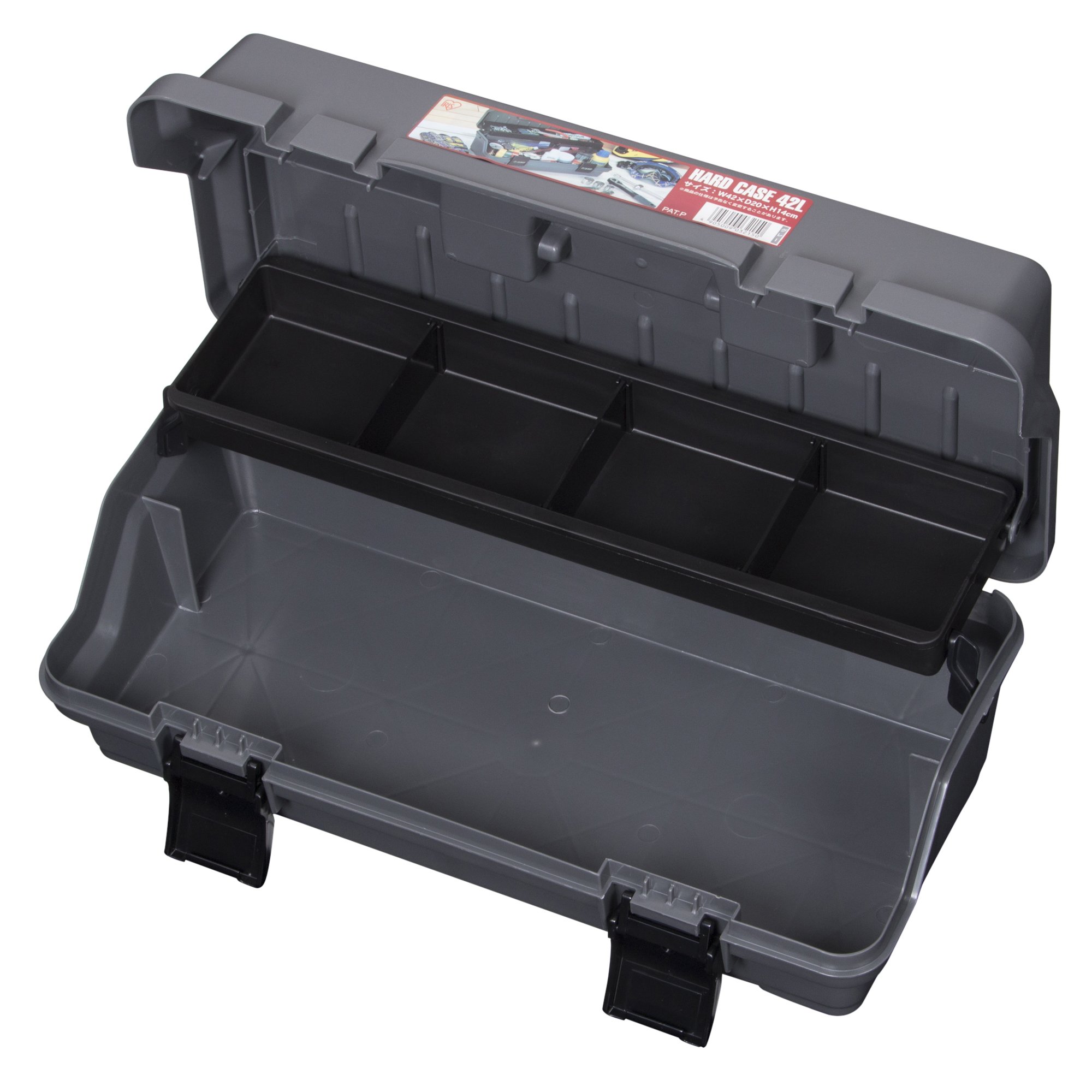 Amazon.co.jp: アイリスオーヤマ ハードケース(グレー) 42L (G) : DIY