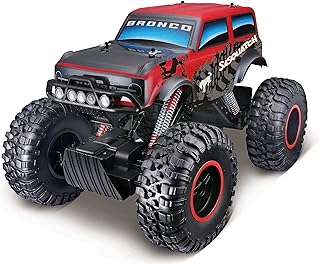 شاحنة فورد برونكو ساسكواتش 4×4 بجهاز تحكم عن بعد بمقياس 1:10 2.4 جيجا هرتز من مايستو، ألعاب للأولاد والبنات، هدية عيد ميلاد، هدية الكريسماس، ممتعة للأطفال.