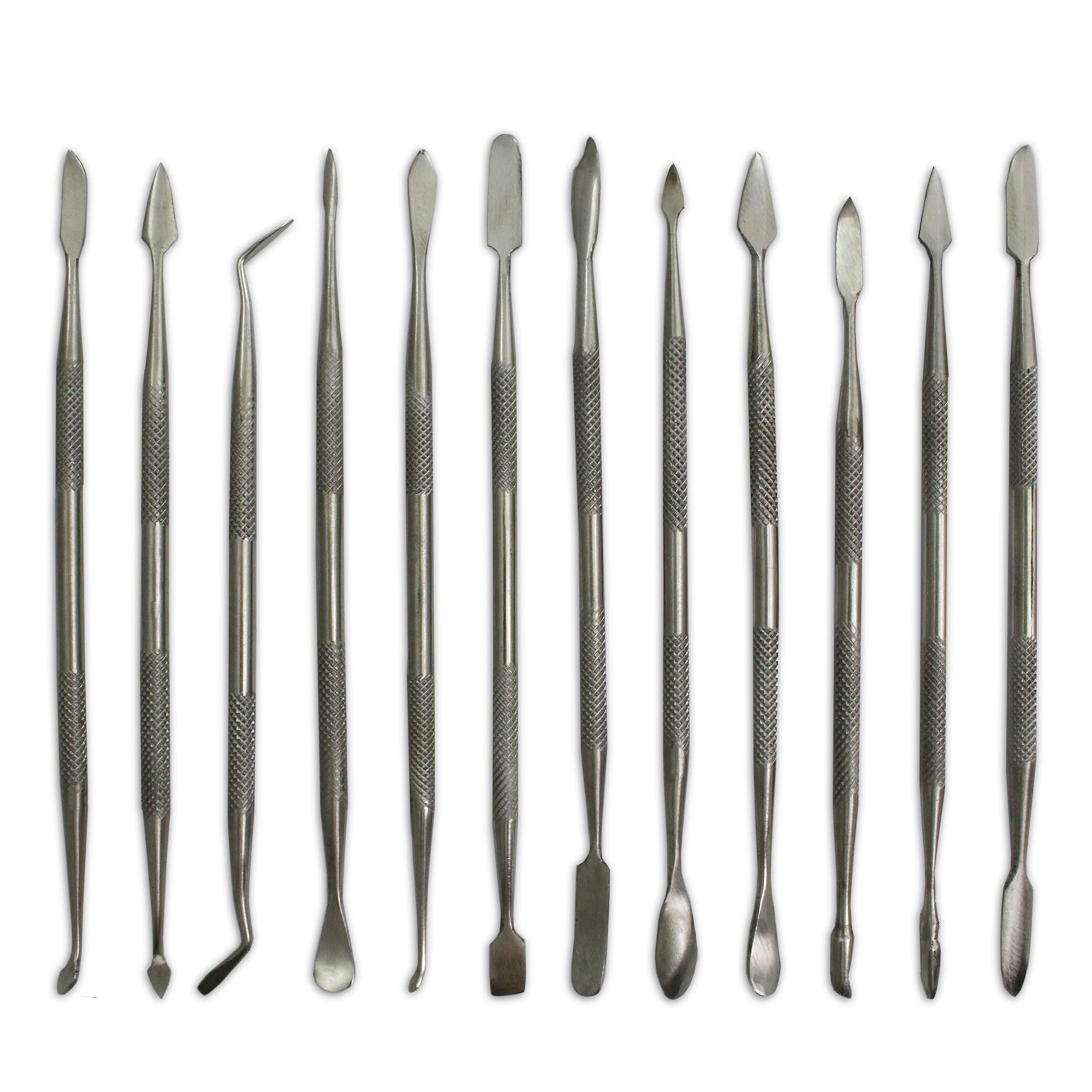 12 Wax Carvers or Clay Carving Tool Stainless Steel soap Hobbies spatulas Tool