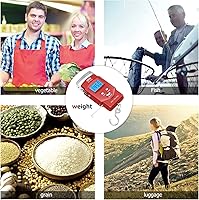 Vista 7 de PS01 - Báscula de pesca, color negro y rojo