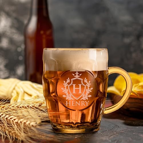 Miniatura 6 de My Personal Memories Vaso de cerveza Pilsner personalizable de 16 onzas