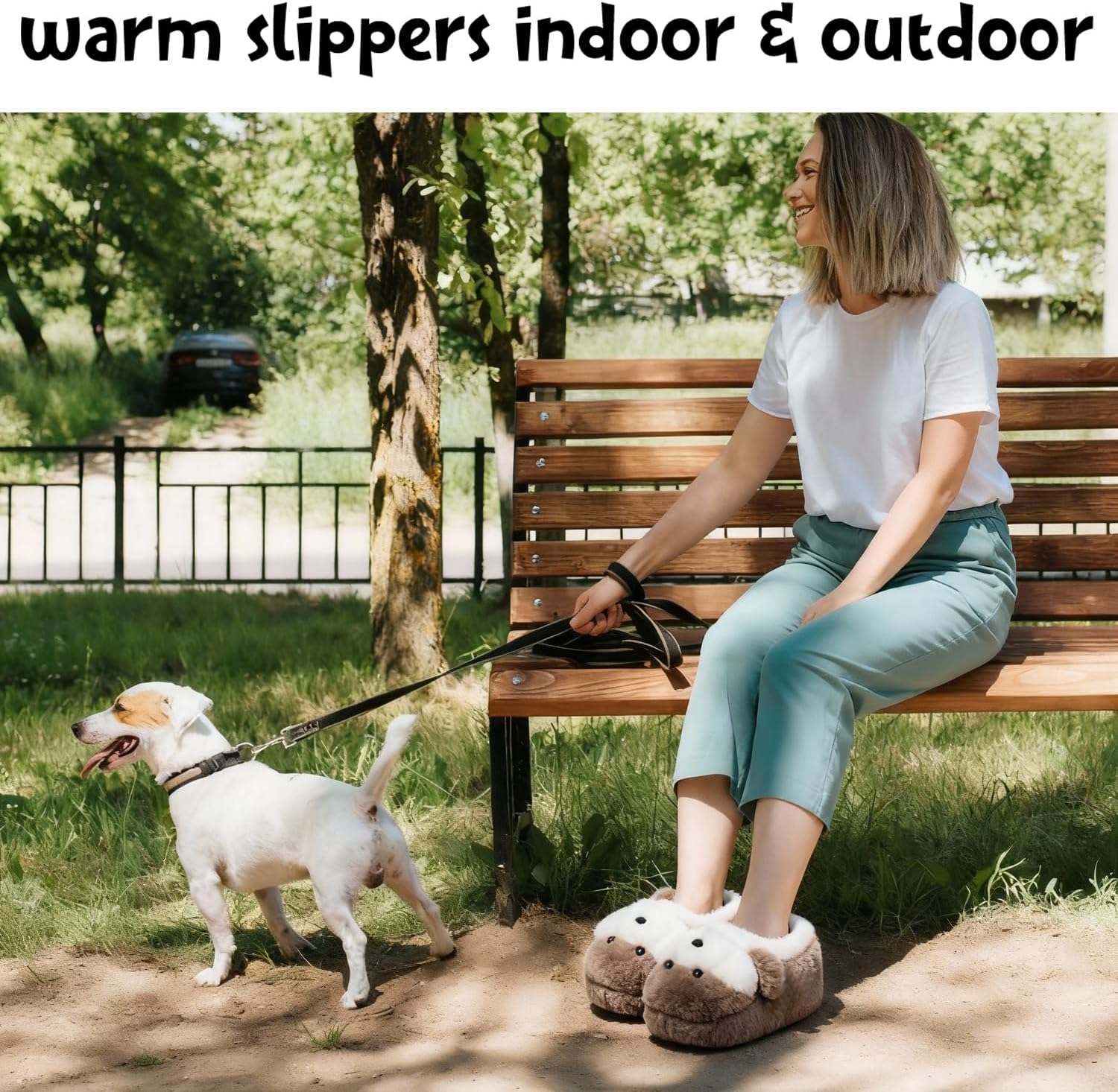 Caramella Bubble Women Animal Slippers: Cute Novelty Fuzzy House Slippers Funny Memory Foam Cartoon Outdoor Bedroom Shoes - Image 2